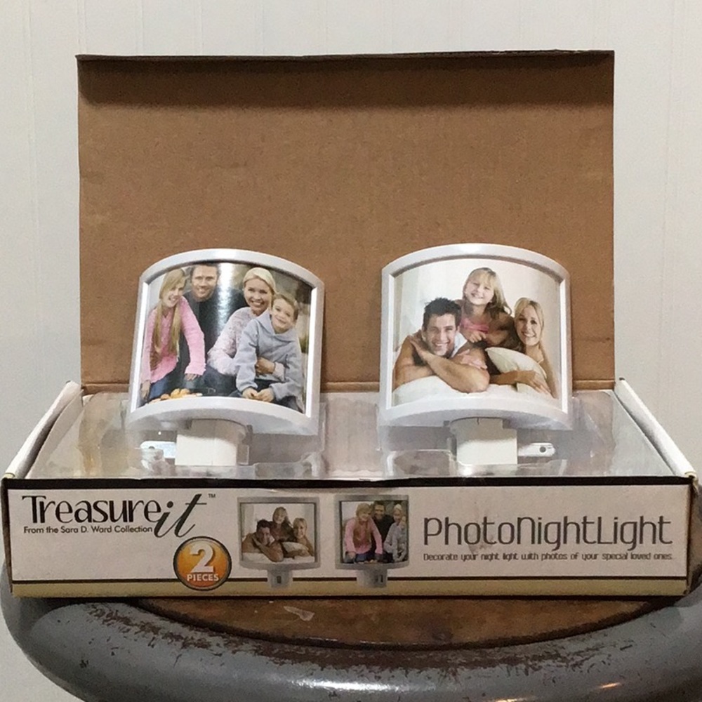 Treasure It, Photo Night Light Set of Two